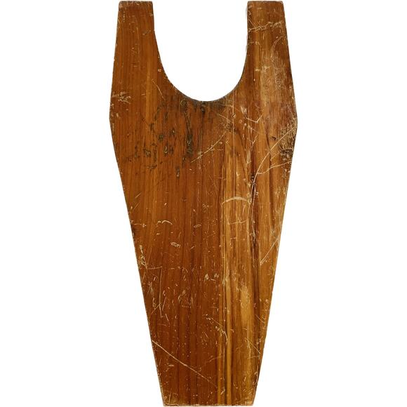 Wooden Boot Jack Remover Puller Lifter Tool Aid Cowboy Stand 13.5"x 6" Imperfect - Picture 1 of 6